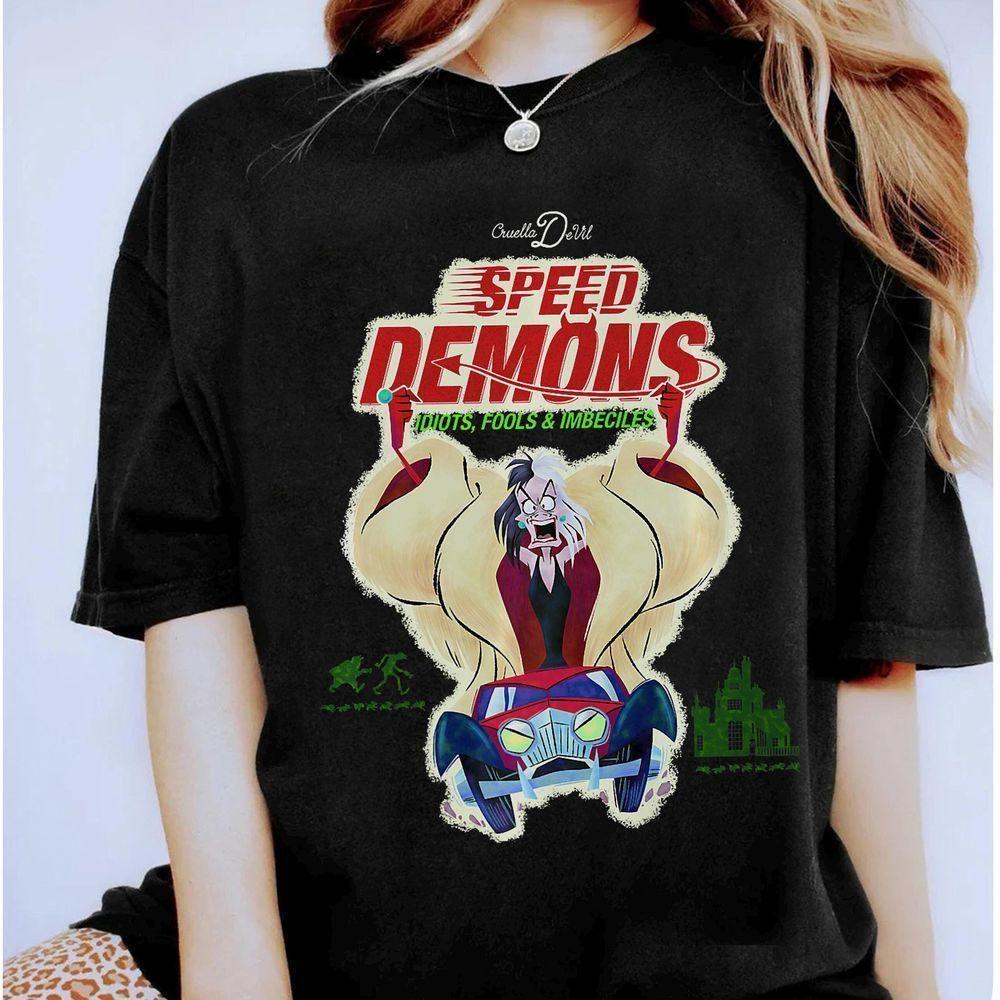 Villainsic Cruella De Vil Speed Demons Disney Vuitino Shirt Villainsic Cruella De Vil Speed Demons Disney Vuitino Shirt